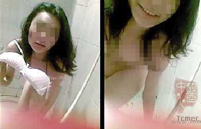女生拍脱衣视频讨好男友分手后被外传(组图)