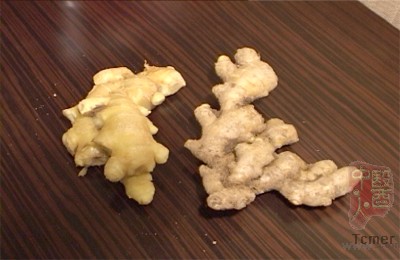 西安发现商贩用硫磺熏制生姜(组图)