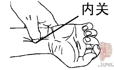 按摩内关穴可消除疲劳保护心脏(图)