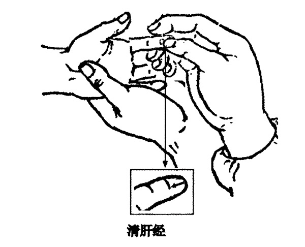 高级小儿推拿教程:小儿日常推拿保健之清肝经
